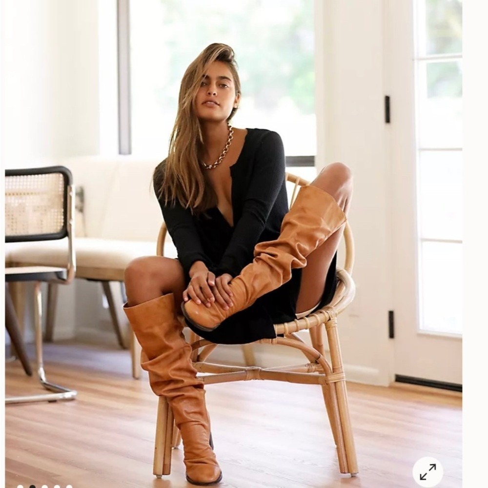 Free People Elle Tall Slouch Boots NEW
